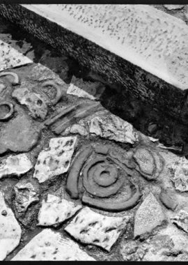 Dimitris Pikionis Acropolis - Philopappou, Detail of the paving of the street of Philopappou